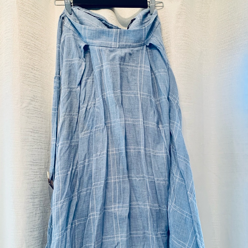 Summer long fleecy skirt maxi